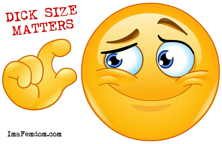 The size of your dick matters